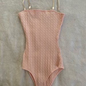 Cable Knit Bodysuit from CryBaby